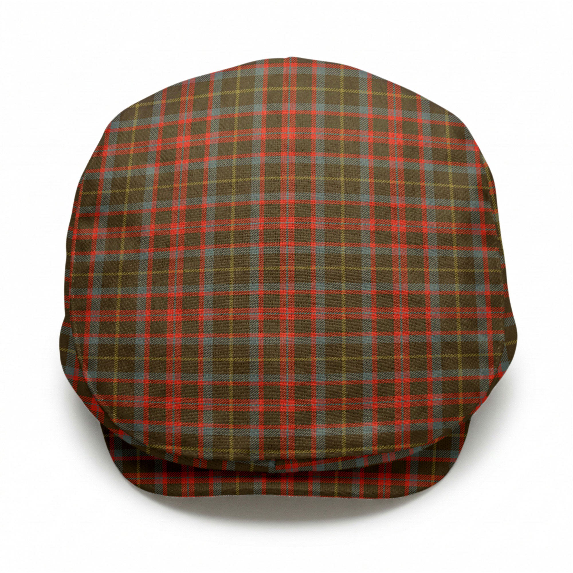 MacIntosh Hunting Weathered Tartan Flat Caps