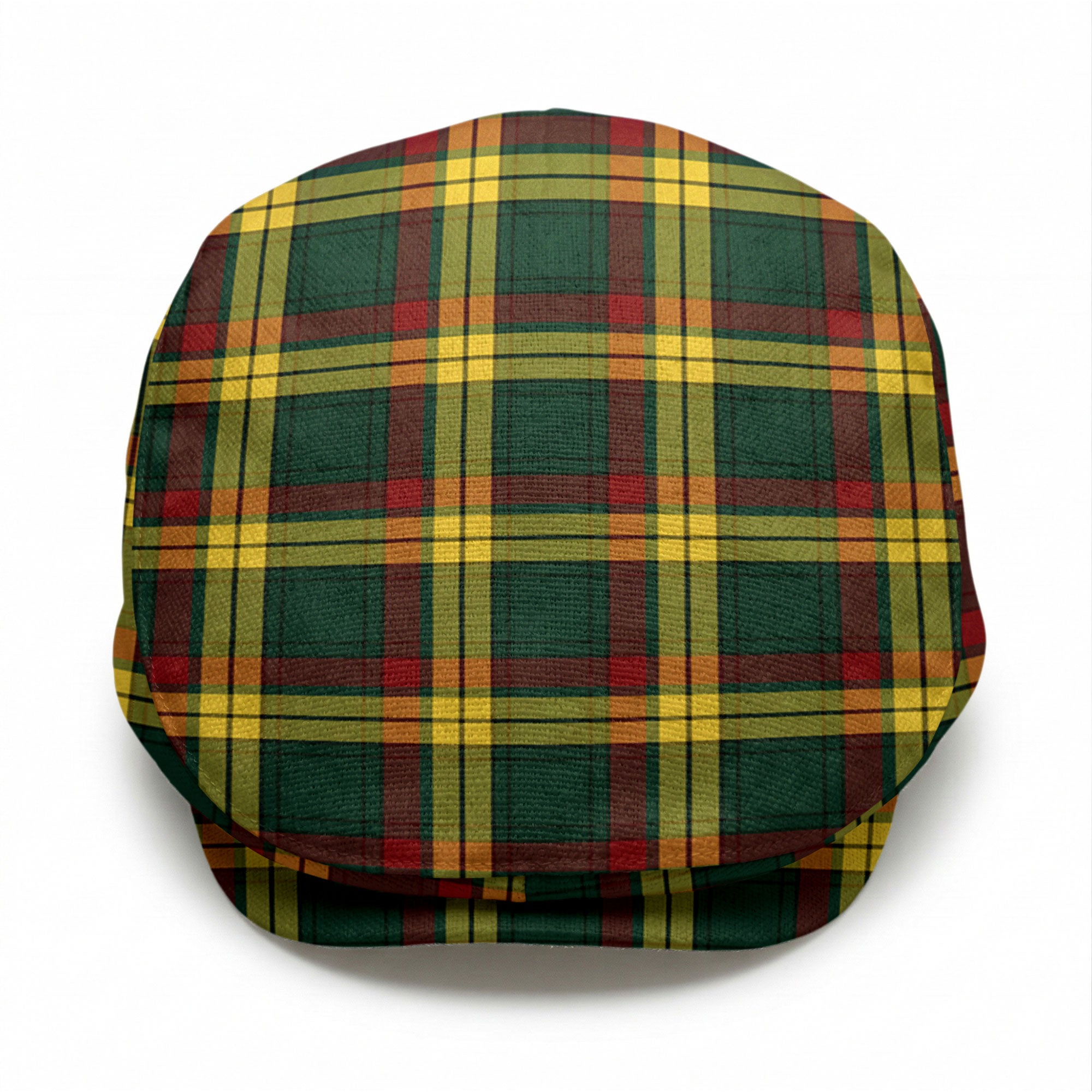MacMillan Old Modern Tartan Flat Caps