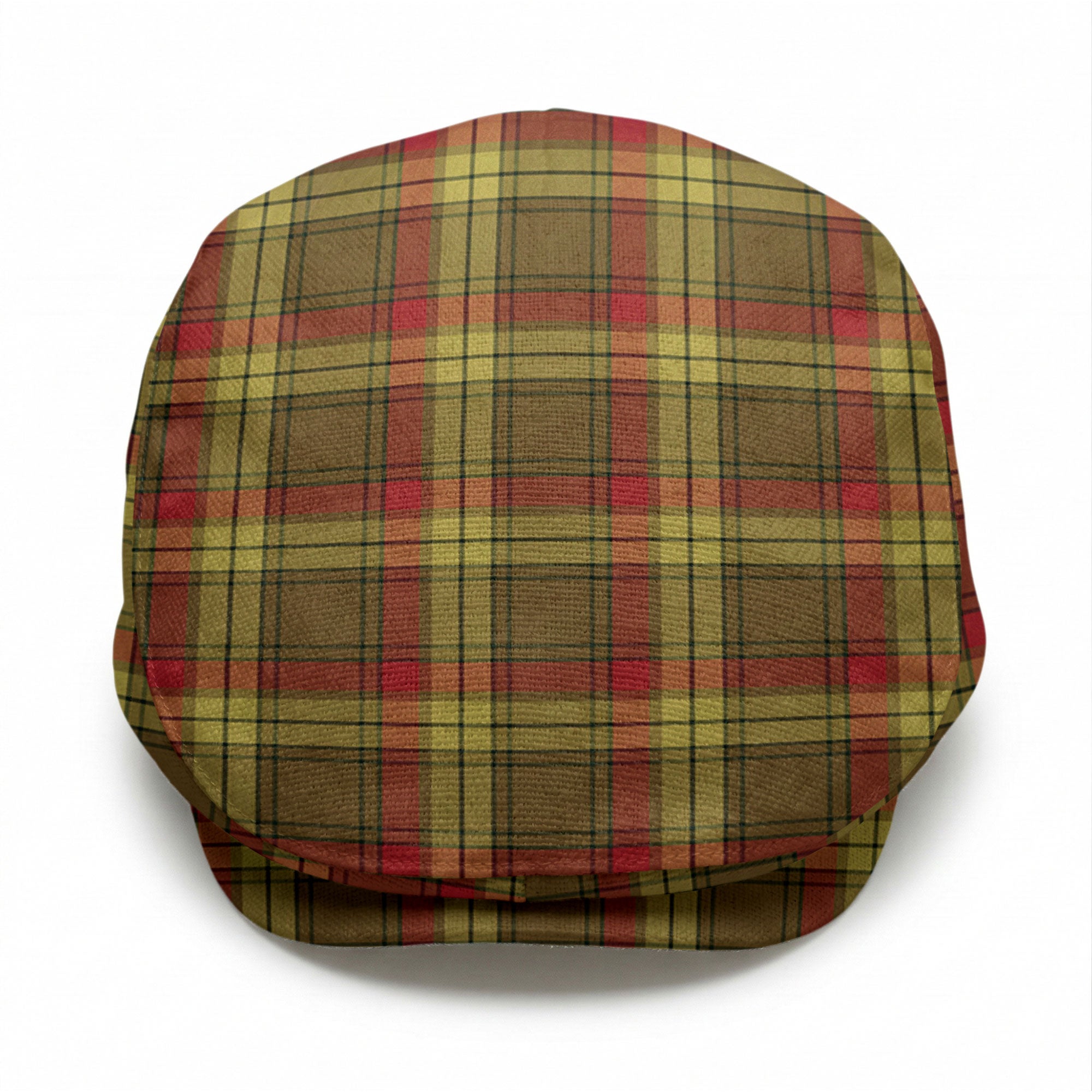 MacMillan Old Weathered Tartan Flat Caps
