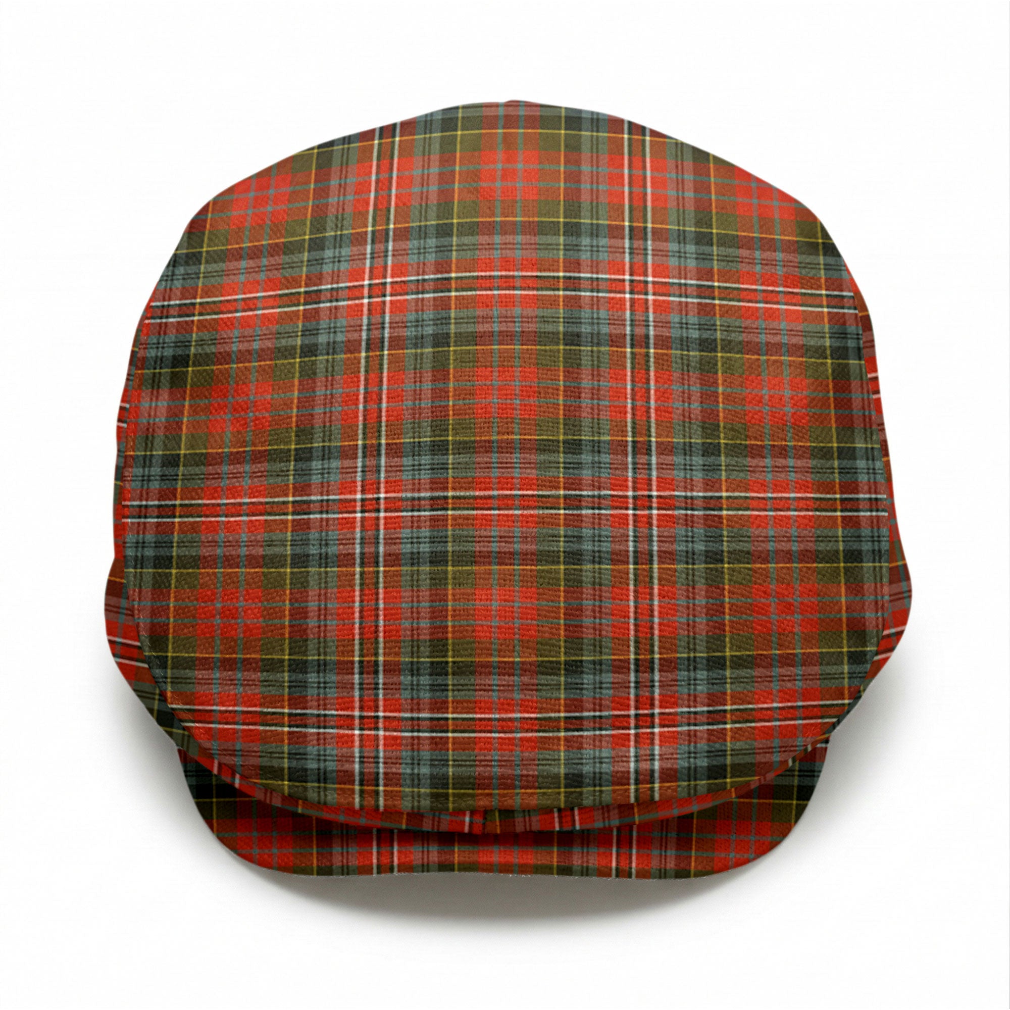 MacPherson Weathered Tartan Flat Caps