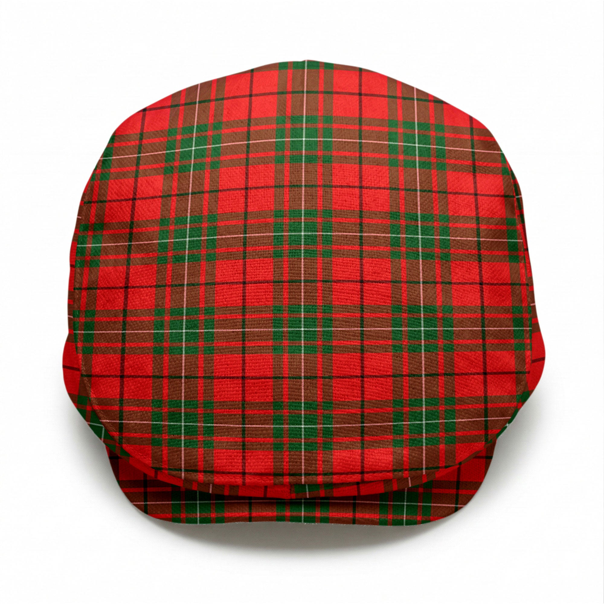 McAulay Modern Tartan Flat Caps