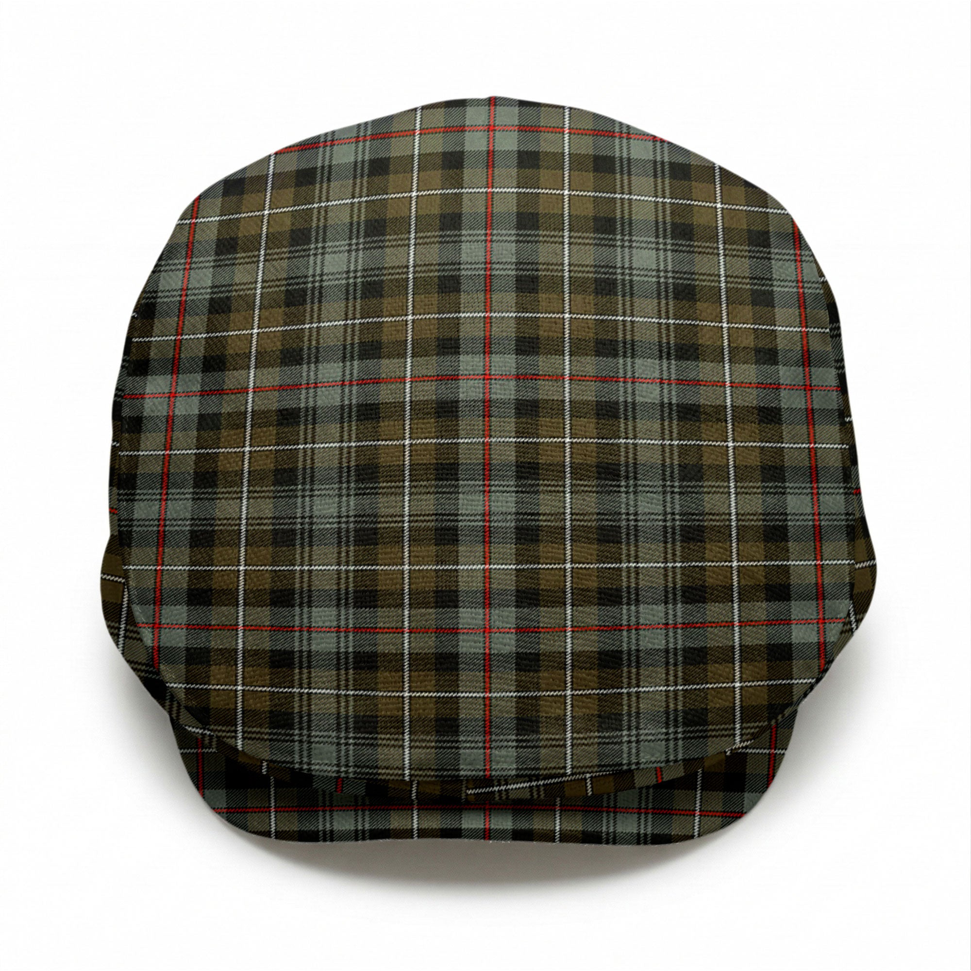 McKenzie Weathered Tartan Flat Caps