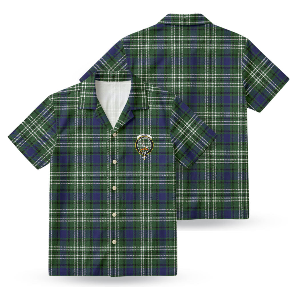Blyth Tartan Crest Hawaiian Shirt