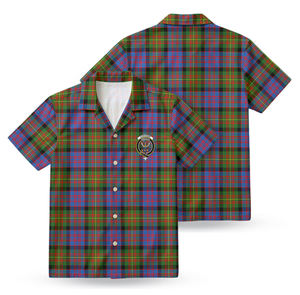 Carnegie Ancient Tartan Crest Hawaiian Shirt