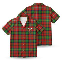 Fullarton Tartan Crest Hawaiian Shirt