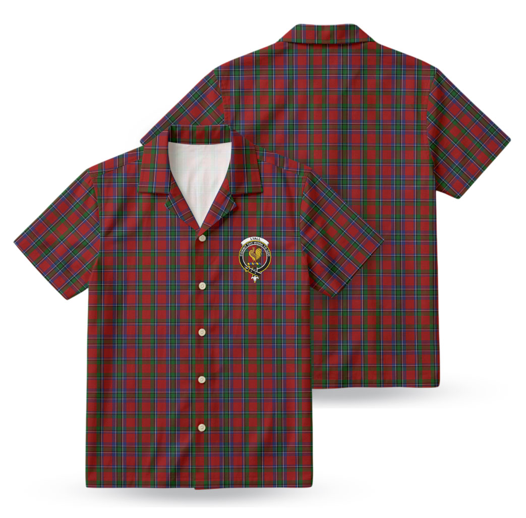 Lyall Tartan Crest Hawaiian Shirt