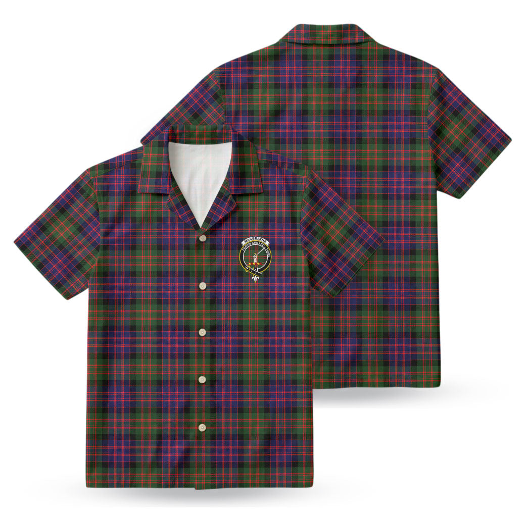 MacBrayne Tartan Crest Hawaiian Shirt