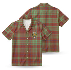 MacGillivray Hunting Ancient Tartan Crest Hawaiian Shirt