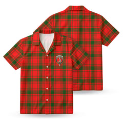 MacQuarrie Tartan Crest Hawaiian Shirt