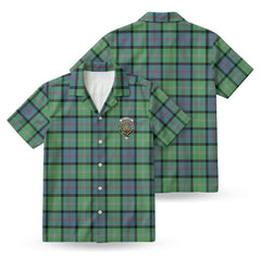 MacThomas Ancient Tartan Crest Hawaiian Shirt