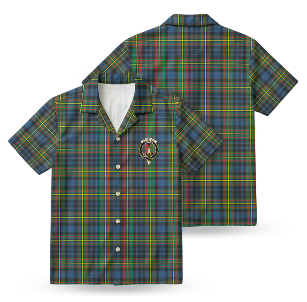 McClellan Ancient Tartan Crest Hawaiian Shirt