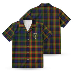 McClellan Modern Tartan Crest Hawaiian Shirt