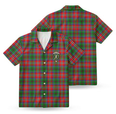 McCullough Tartan Crest Hawaiian Shirt