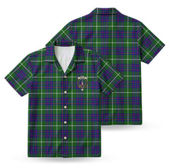 McIntyre Hunting Modern Tartan Crest Hawaiian Shirt