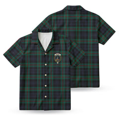 McKinlay Modern Tartan Crest Hawaiian Shirt