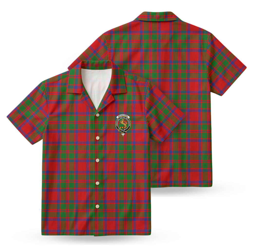 McKintosh Modern Tartan Crest Hawaiian Shirt