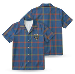 McLaine of Loch Buie Hunting Ancient Tartan Crest Hawaiian Shirt
