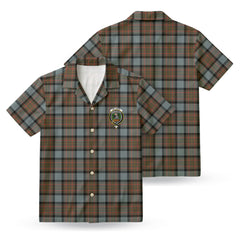 McLaren Weathered Tartan Crest Hawaiian Shirt