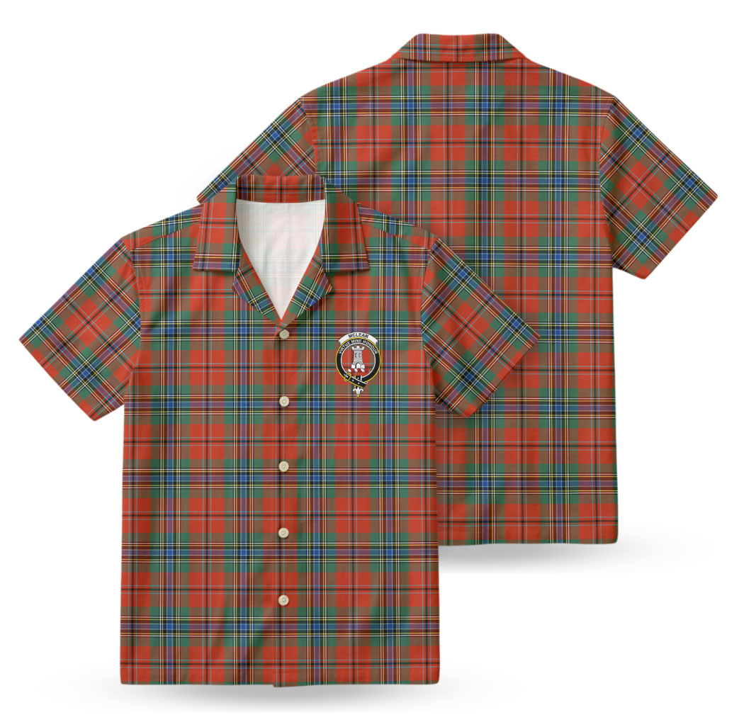 McLean of Duart Ancient Tartan Crest Hawaiian Shirt