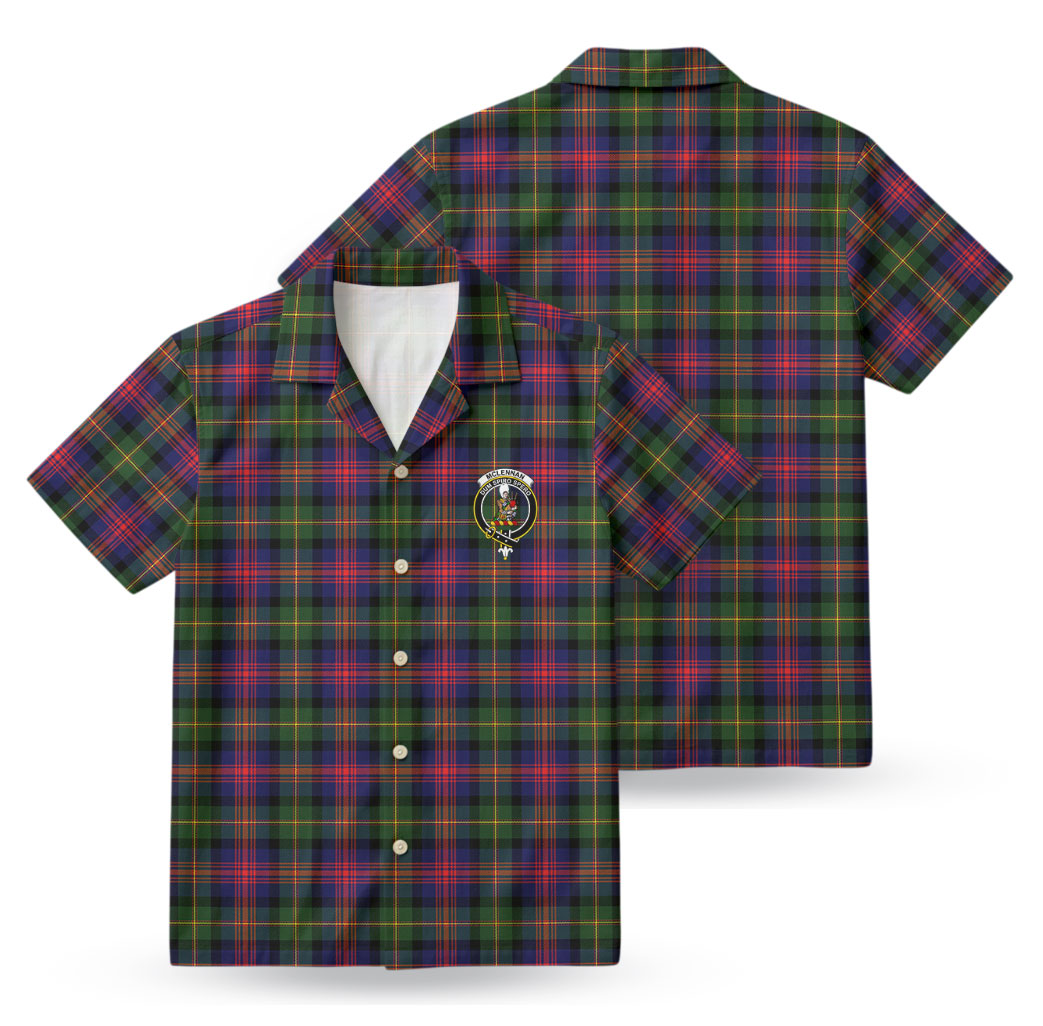 McLennan Modern Tartan Crest Hawaiian Shirt