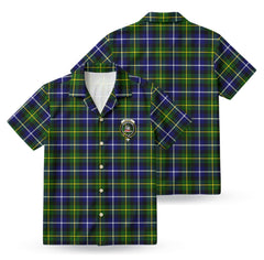 McNeil of Barra Modern Tartan Crest Hawaiian Shirt