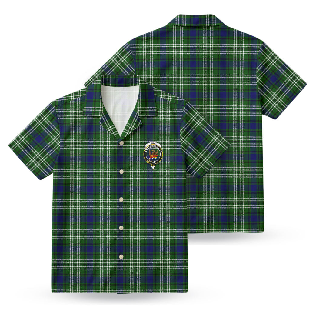 Mow Tartan Crest Hawaiian Shirt