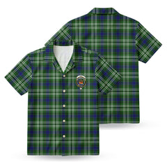 Mow Tartan Crest Hawaiian Shirt