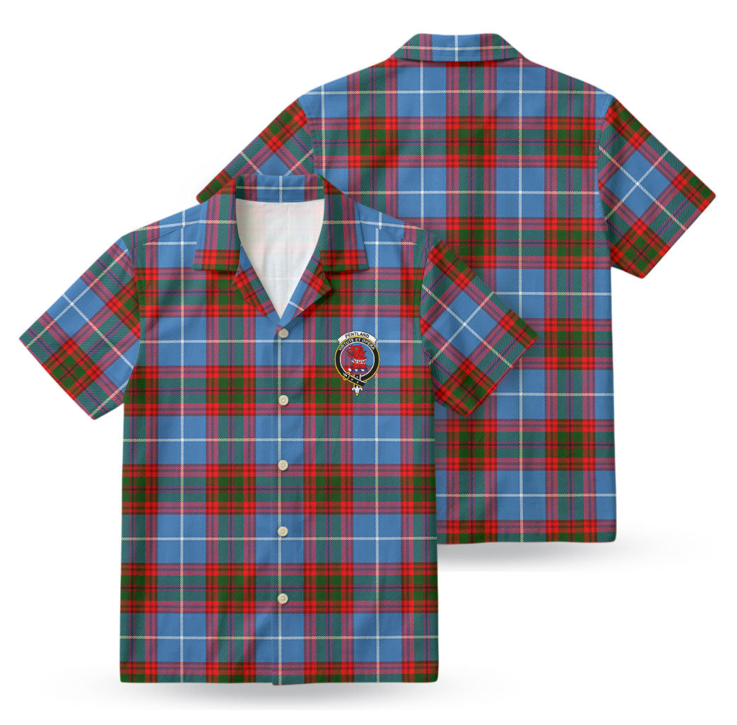 Pentland Tartan Crest Hawaiian Shirt