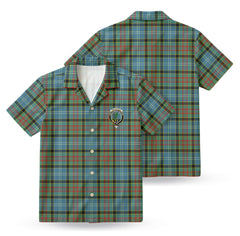Porterfield Tartan Crest Hawaiian Shirt