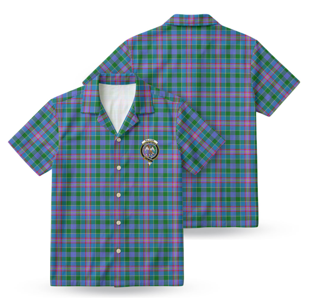 Ralston Tartan Crest Hawaiian Shirt