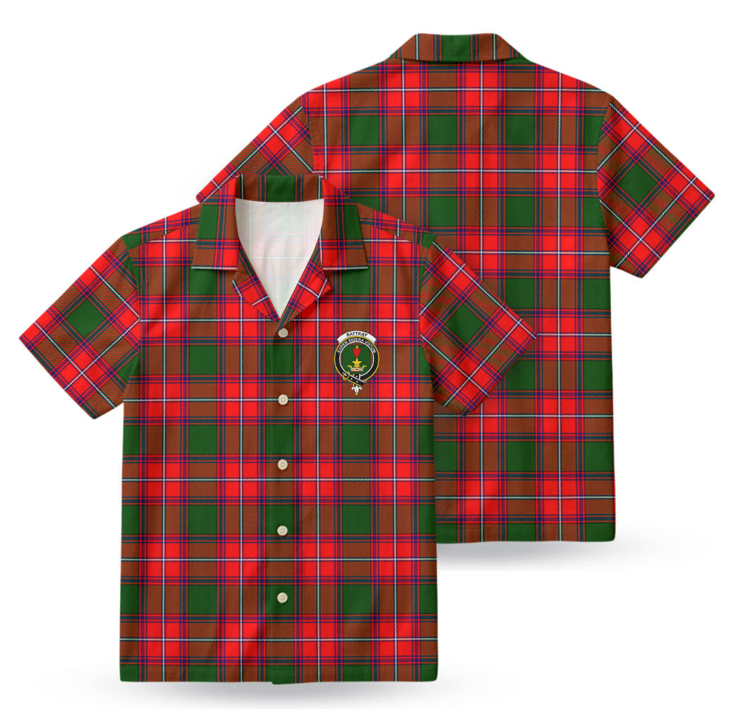 Rattray Modern Tartan Crest Hawaiian Shirt