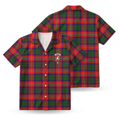 Riddell Tartan Crest Hawaiian Shirt