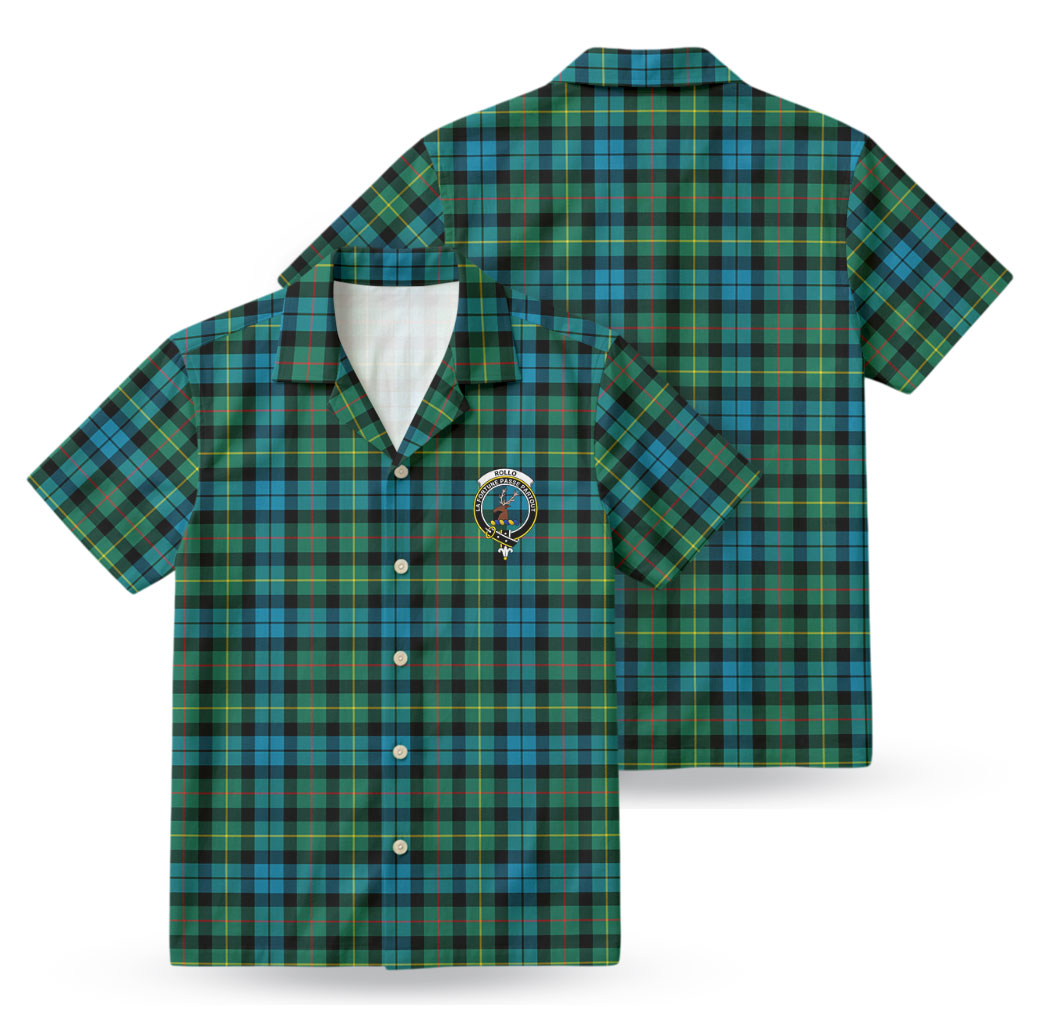 Rollo Ancient Tartan Crest Hawaiian Shirt