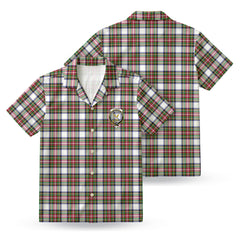 Stewart Dress Modern Tartan Crest Hawaiian Shirt