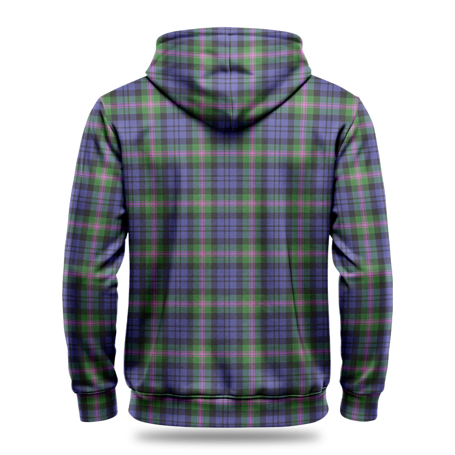 Baird Modern Tartan Crest Hoodie