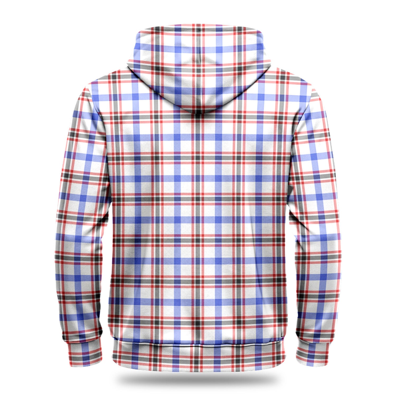 Boswell Modern Tartan Crest Hoodie