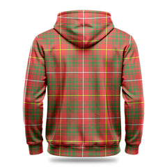 Bruce Modern Tartan Crest Hoodie