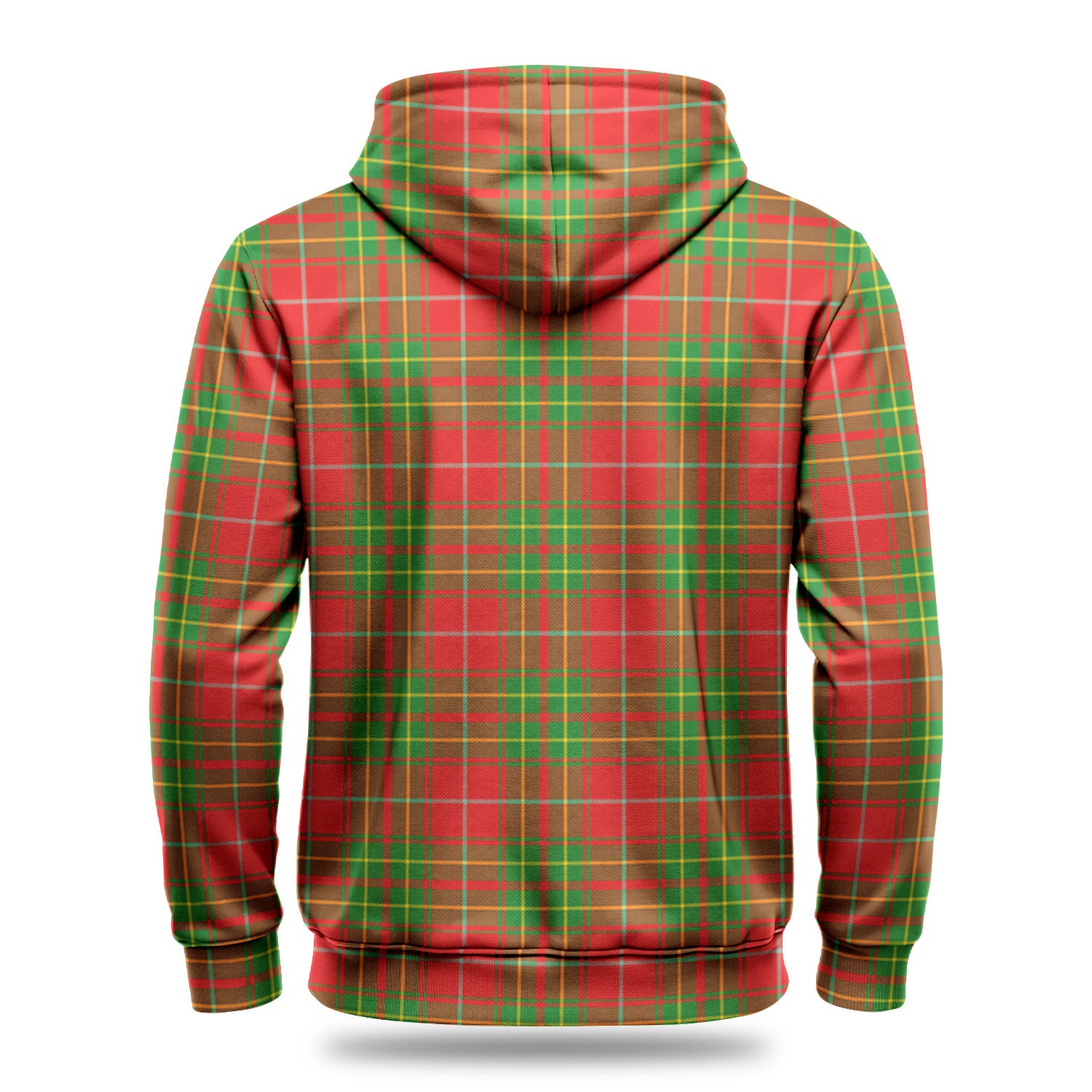 Burnett Ancient Tartan Crest Hoodie