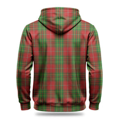 Burnett Tartan Crest Hoodie