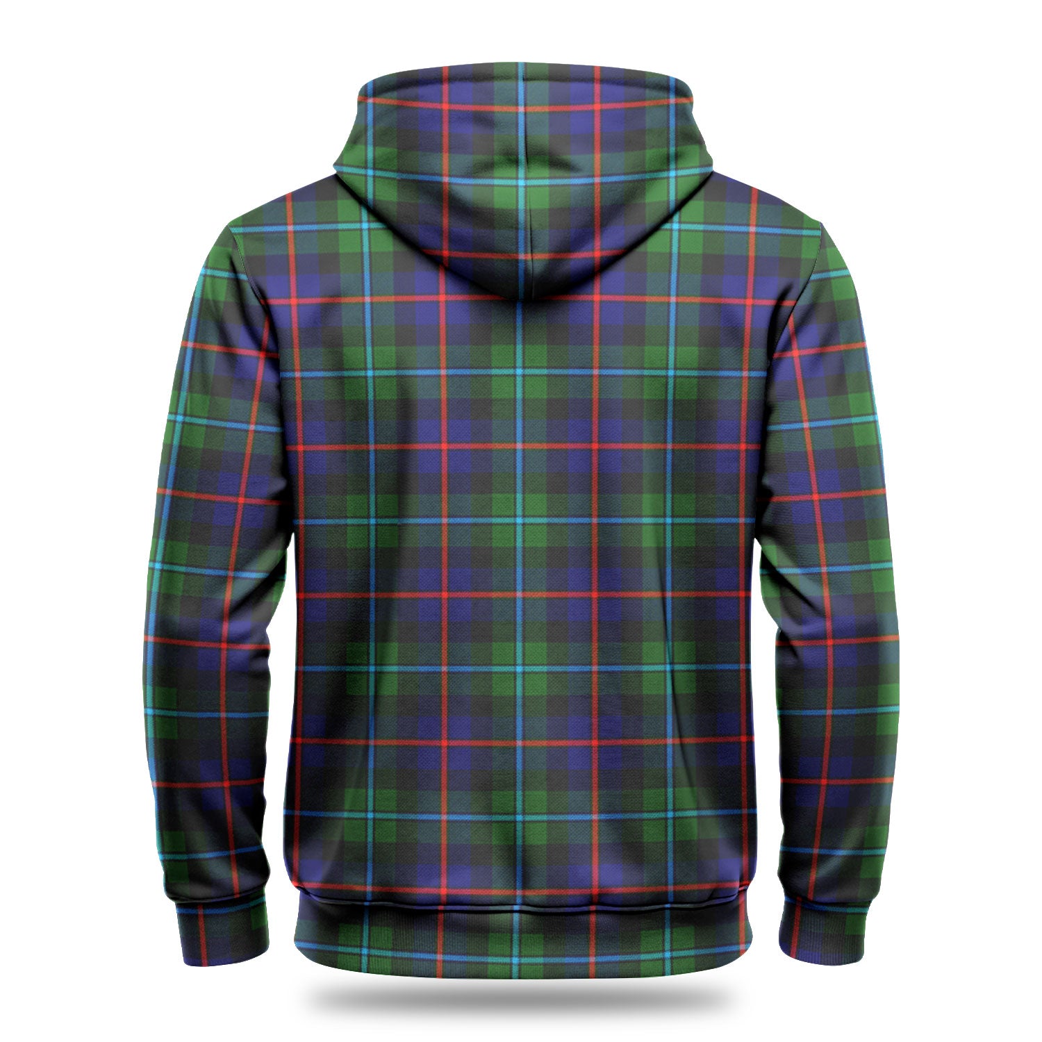 Calder Tartan Crest Hoodie