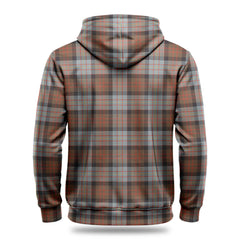 Cameron of Erracht Weathered Tartan Crest Hoodie