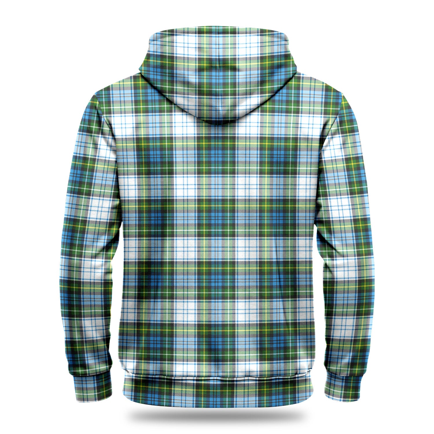 Campbell Dress Tartan Crest Hoodie