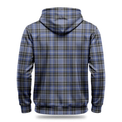 Clark Modern Tartan Crest Hoodie