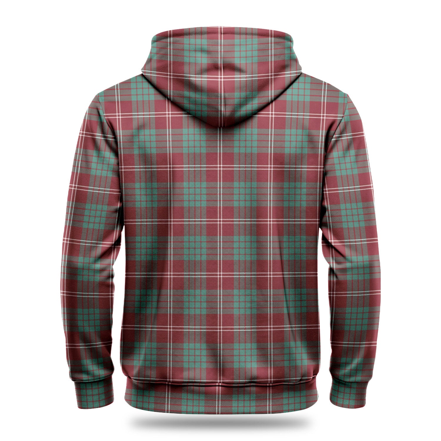 Crawford Modern Tartan Crest Hoodie