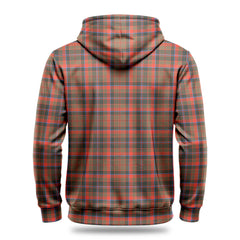 Cumming Hunting Weathered Tartan Crest Hoodie