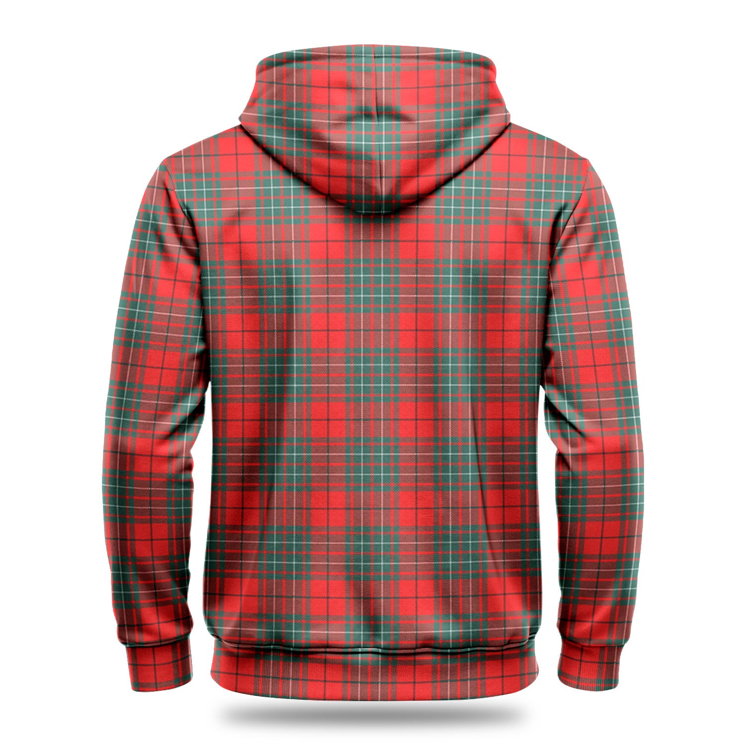 Cumming Modern Tartan Crest Hoodie