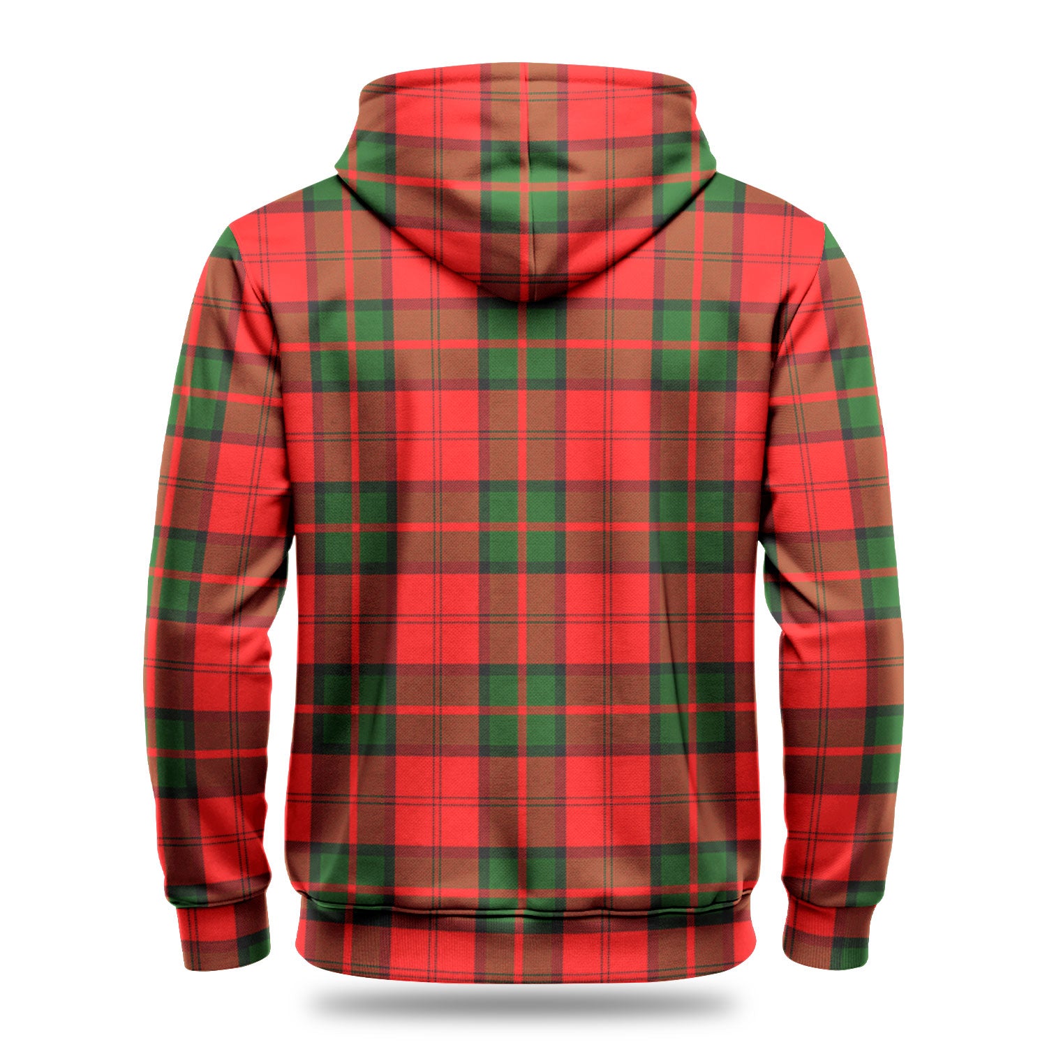 Dunbar Modern Tartan Crest Hoodie