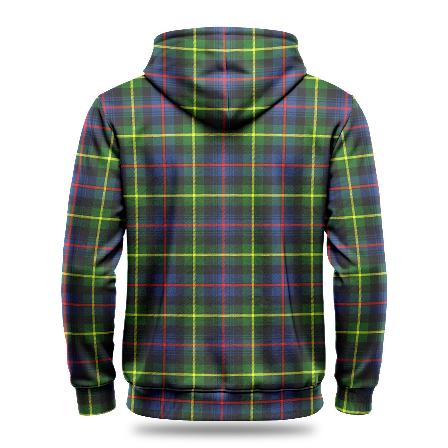 Farquharson Modern Tartan Crest Hoodie