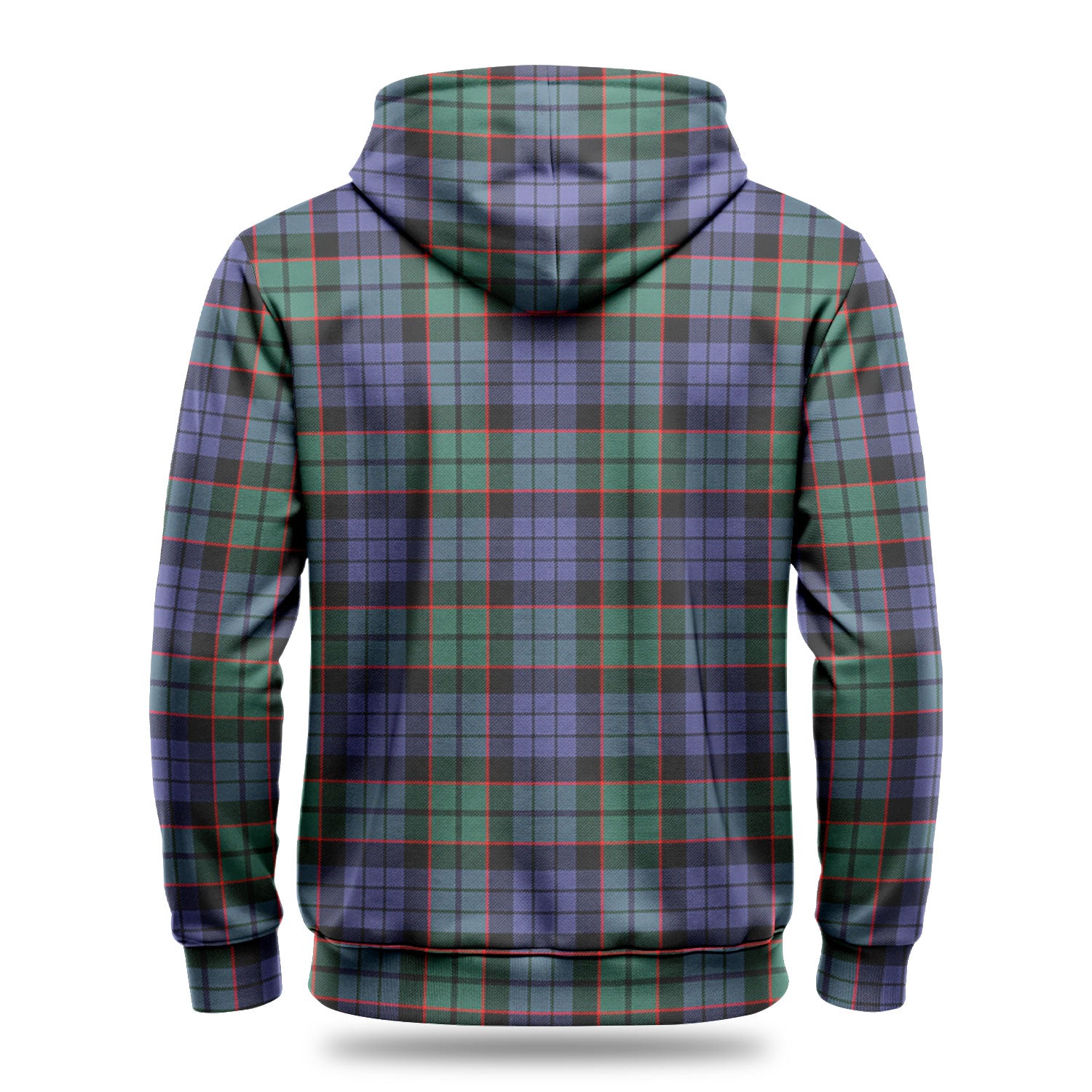 Fletcher Modern Tartan Crest Hoodie