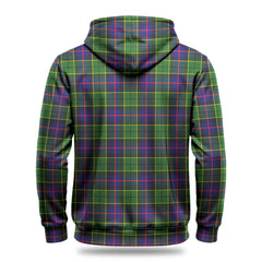 Forsyth Modern Tartan Crest Hoodie